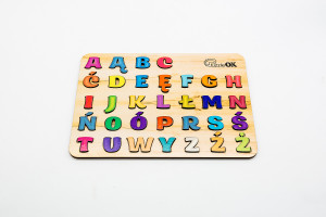 Zabawka edukacyjna "Alfabet" dla dzieci od 4 lat