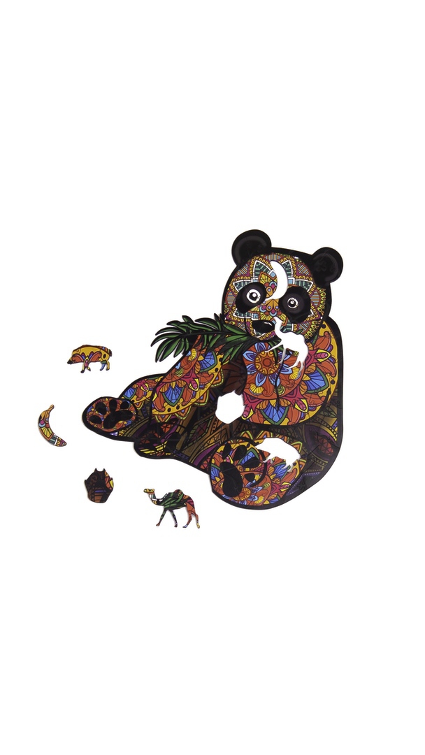 Drewniane puzzle Kung Fu Panda